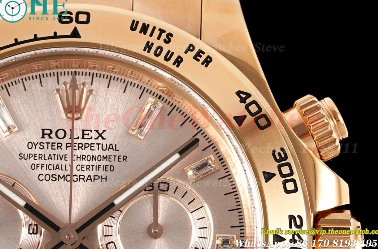 116505 RG Daytona RG DD4130 Clean champagne Dia 40mm 0419